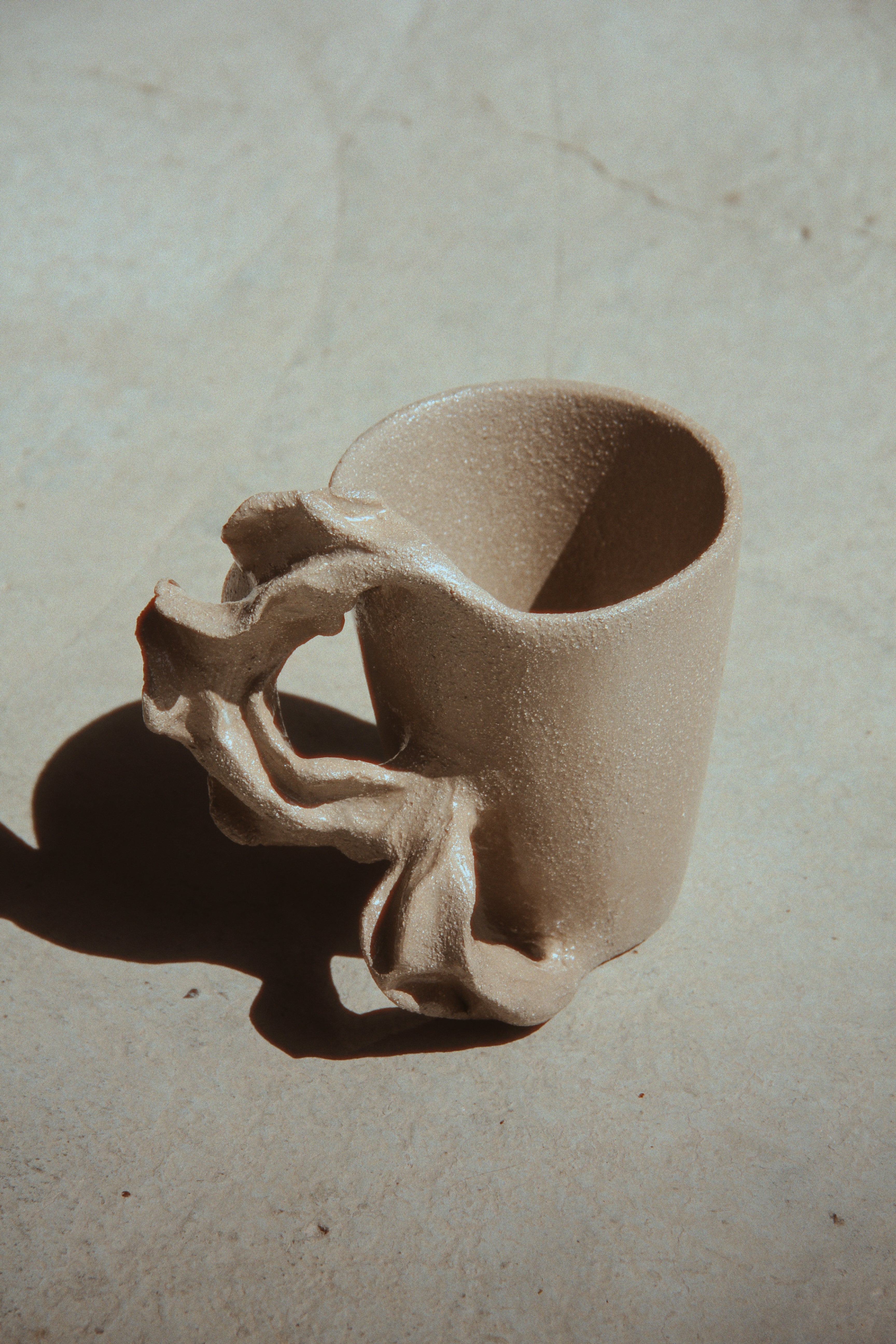 Taza joya tierra
