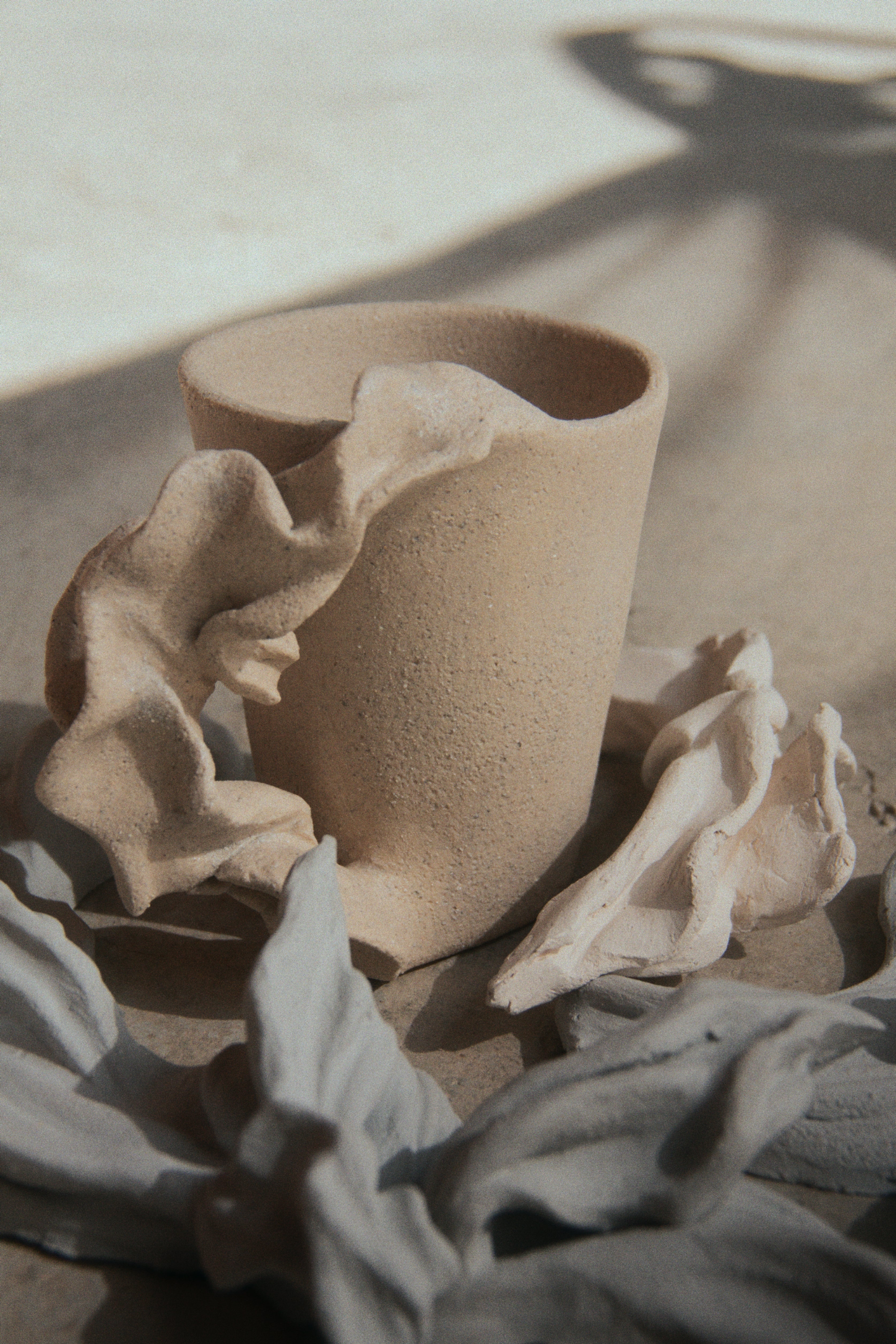 Taza joya beige