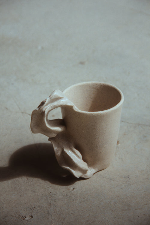 Taza joya beige